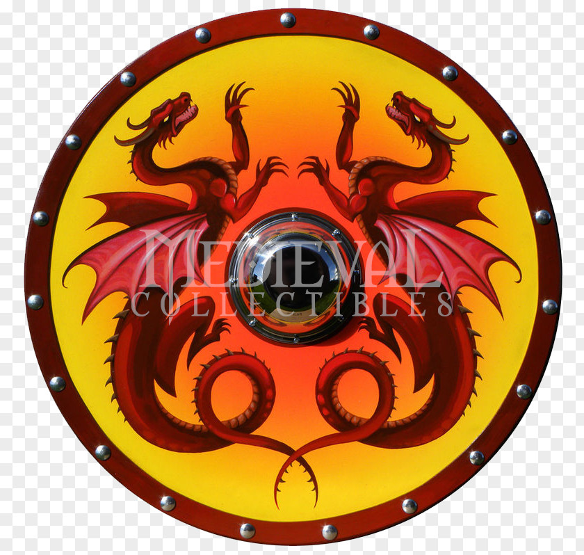 Beautifully Shield Dragon Buckler Viking Scutum PNG