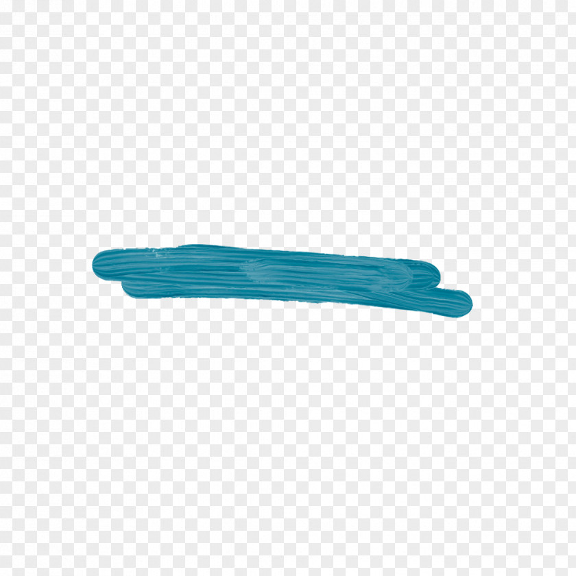 Brush Effect Turquoise PNG
