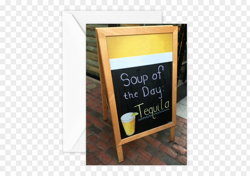 Coffee Chalk Miso Soup Tequila Greeting & Note Cards PNG