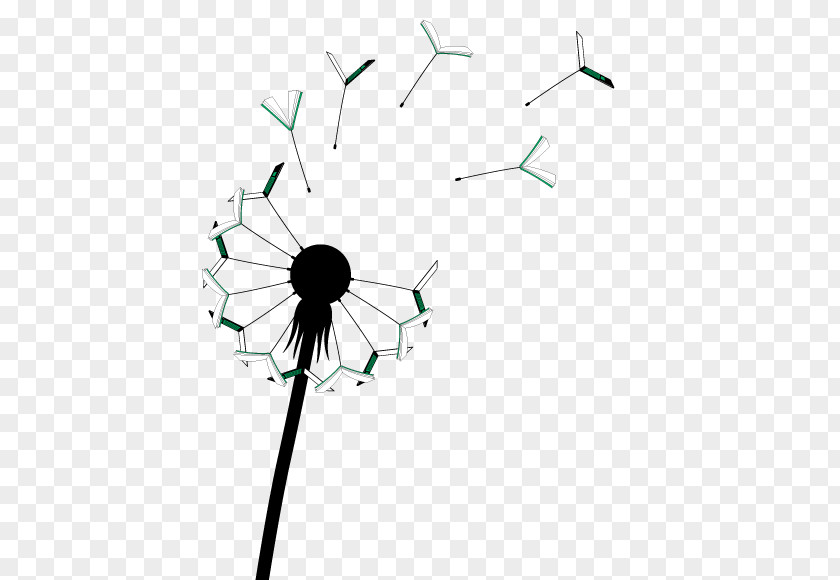 Dandelion Diagram Circle Clip Art PNG