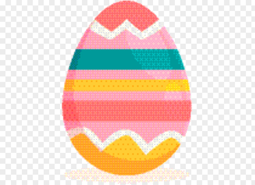 Pink Yellow Easter Egg Background PNG