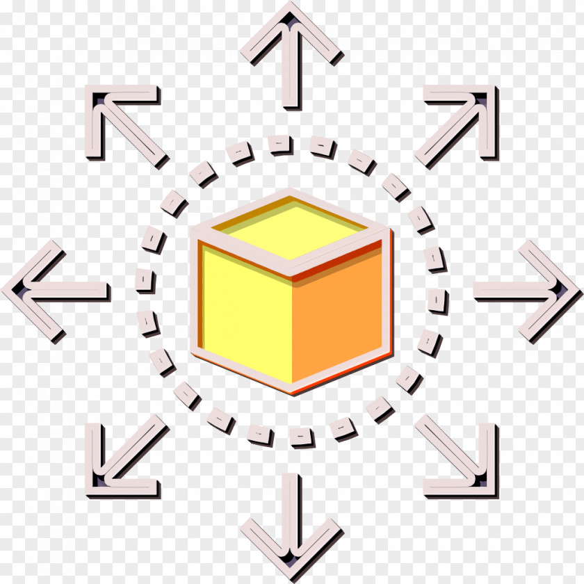 Web Design Development & UI Icon Big Data Cube PNG