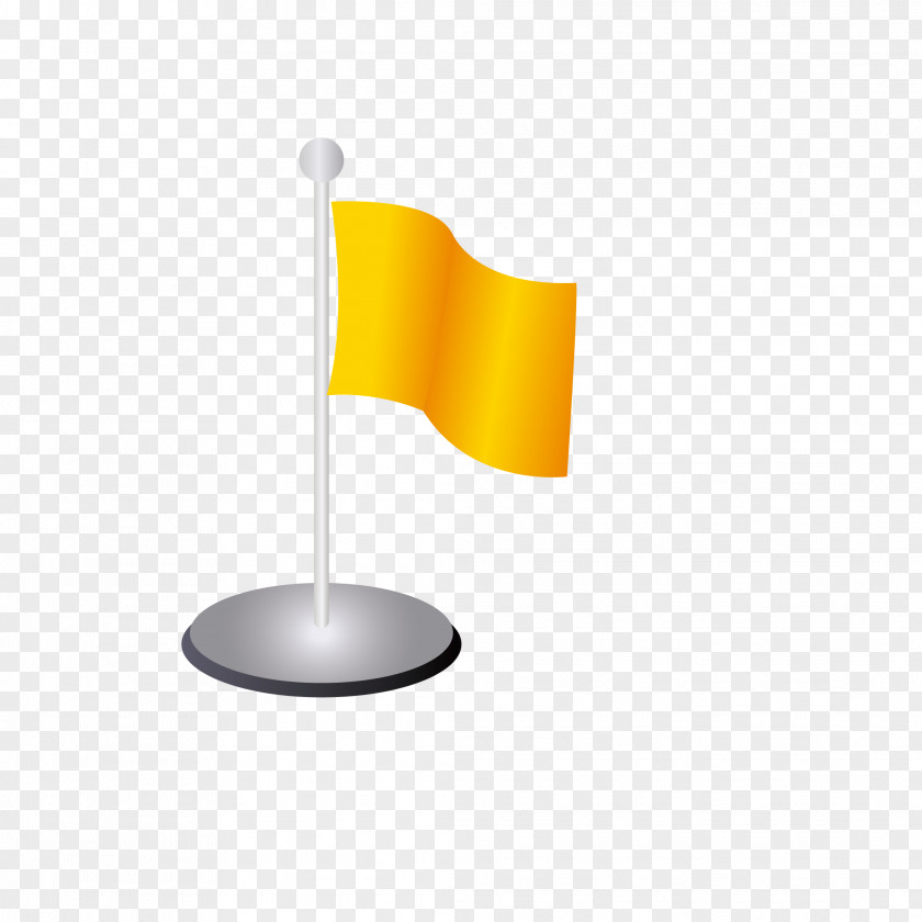 Yellow Flag Of Malaysia PNG