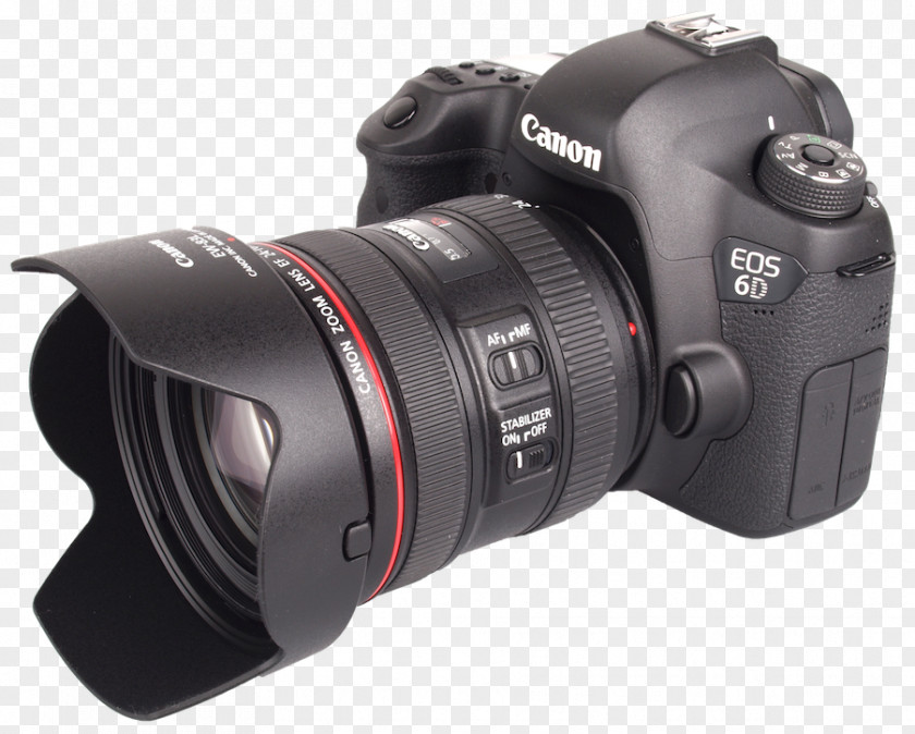 Camera Lens Canon EOS 6D Mark II EF Mount 24–105mm Digital SLR PNG