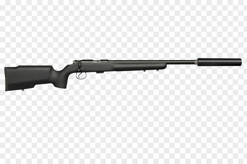 CZ 455 Varmint Rifle Bolt Action .22 Long Remington Model 700 PNG rifle action 700, black pistol clipart PNG