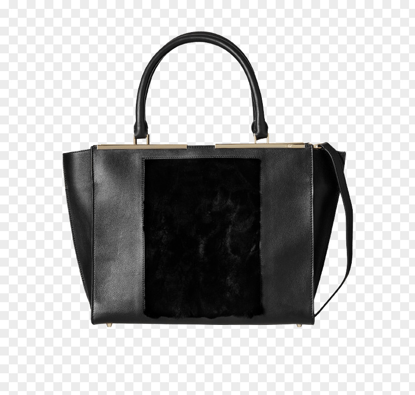 Fluffy Calf Tote Bag Handbag Fashion Clothing Accessories PNG