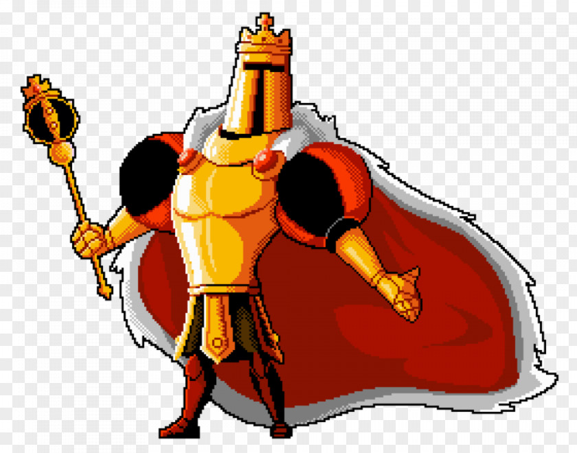 Knight High King Pixel Art PNG