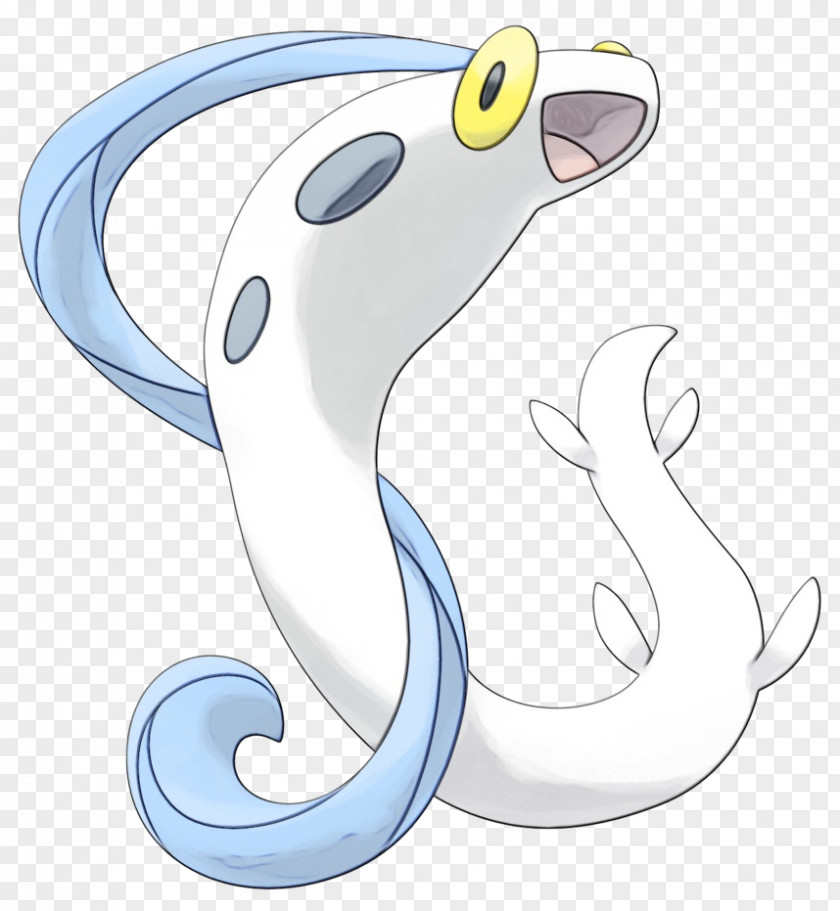 Eel Tail Fish Cartoon PNG