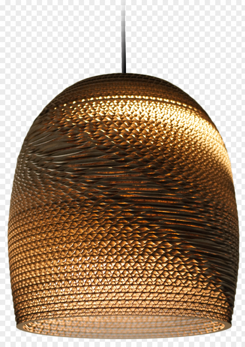 Frank Gray Cardboard Pendant Light Paper Corrugated Fiberboard Recycling PNG