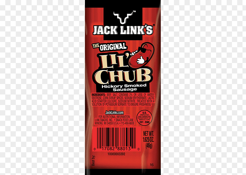 Jerky Jack Link's Beef Chub Meat Sausage PNG