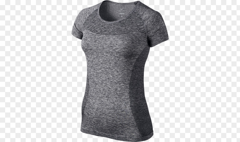 Knitting Wool T-shirt Sleeve Nike Top PNG
