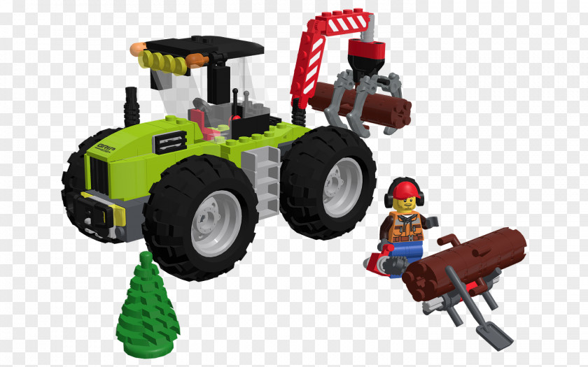 Lego Tractor LEGO Product Design Vehicle PNG