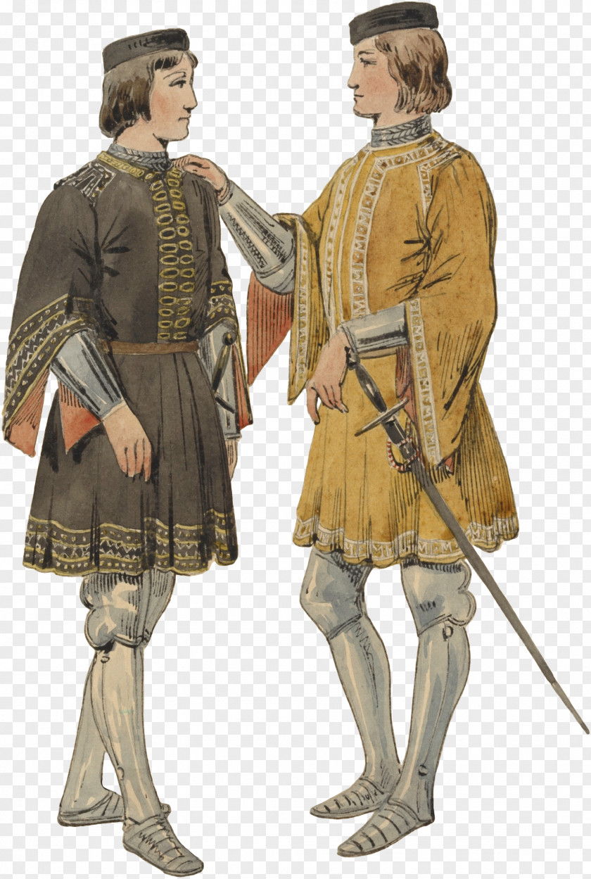 Military Middle Ages Uniform Robe Infantry PNG