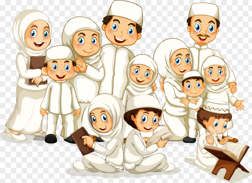 Muslim People PNG