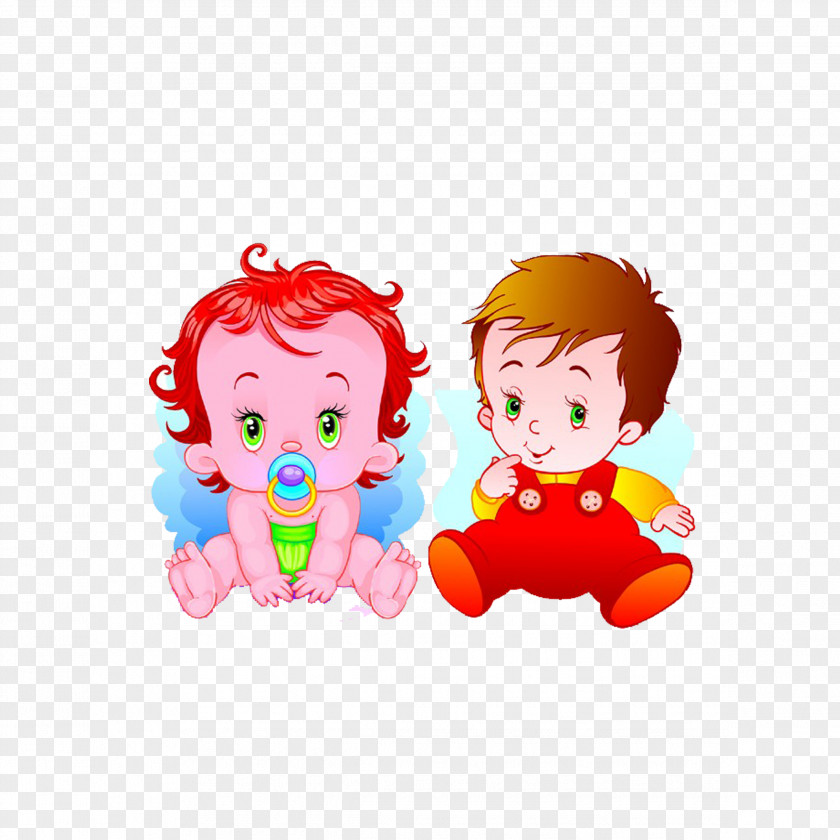 Cute Baby Infant Cartoon Child Clip Art PNG