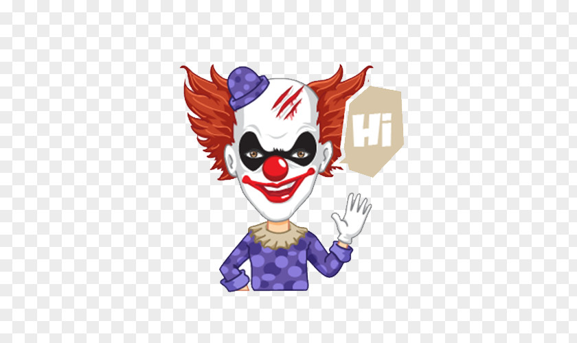 Horror Clown Joker Circus PNG