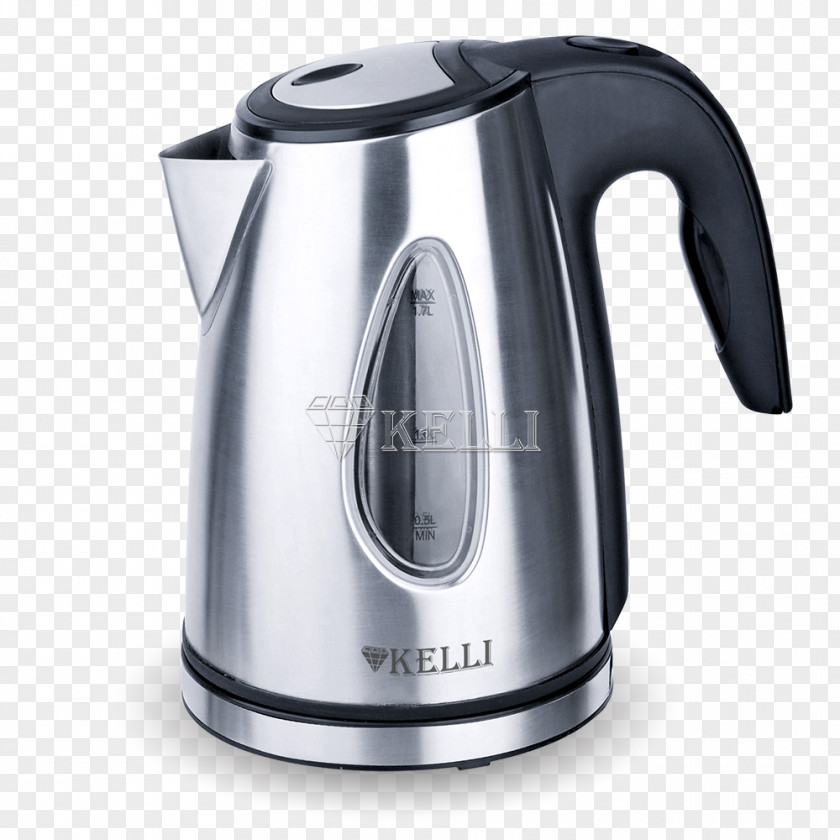 Kettle Electric Home Appliance Cooking Ranges Water Boiler Stainless Steel PNG