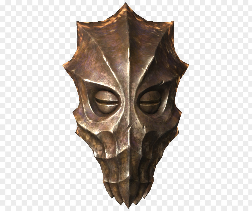 Mask The Elder Scrolls V: Skyrim – Dragonborn Hannya PNG