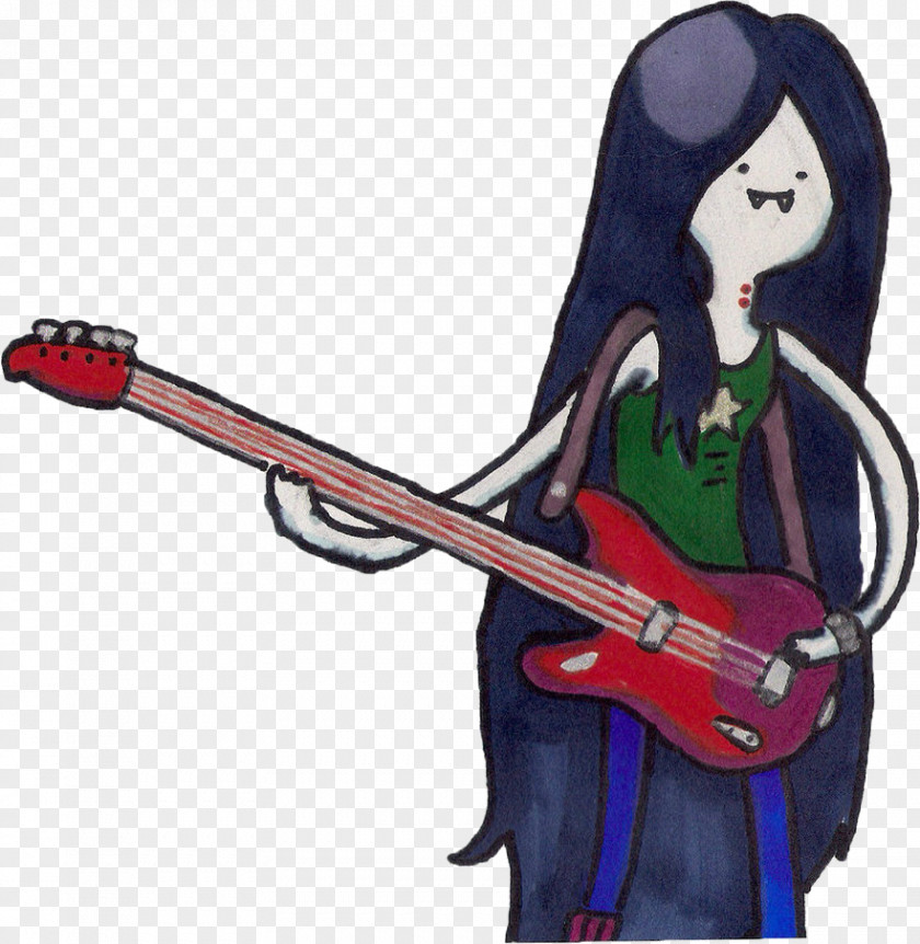 Bass Guitar Marceline The Vampire Queen Drawing Desktop Wallpaper PNG
