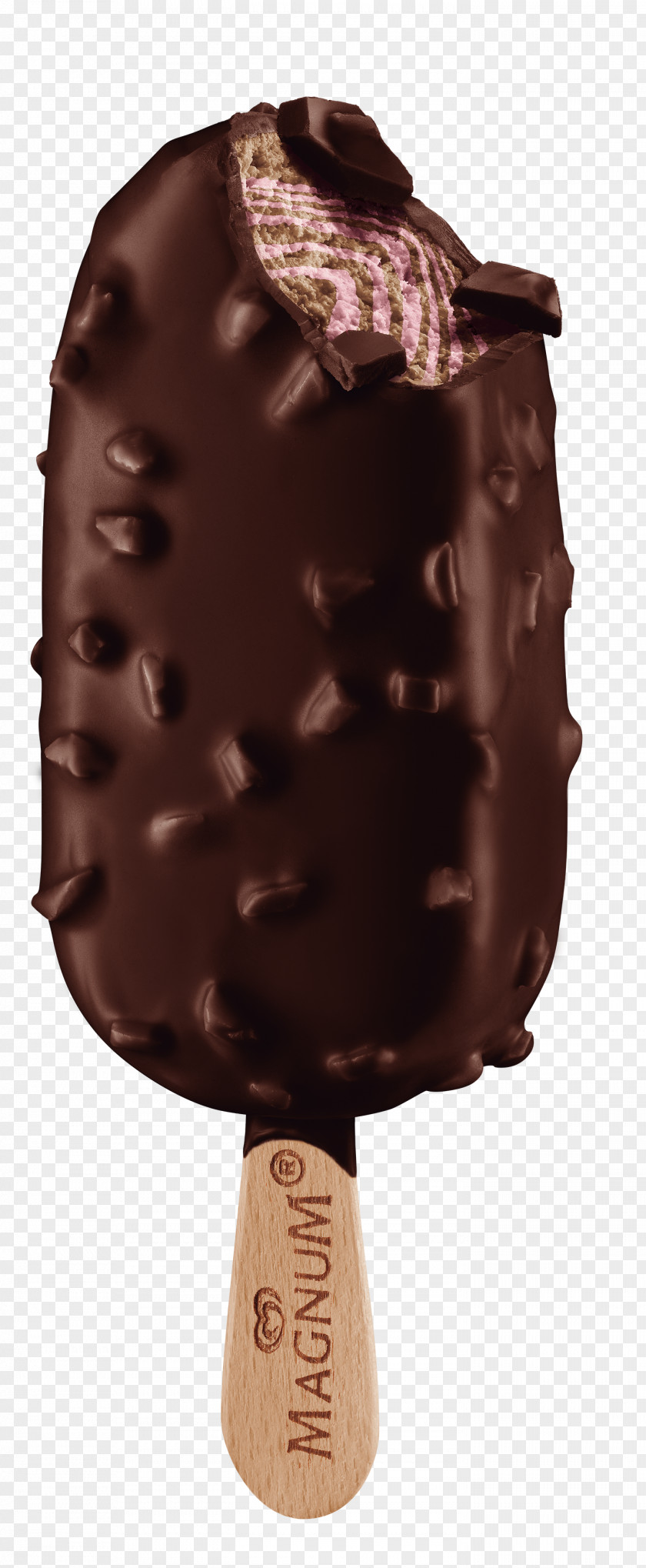 Choco Crunch Ice Cream Praline Belgian Cuisine Magnum Hazelnut PNG