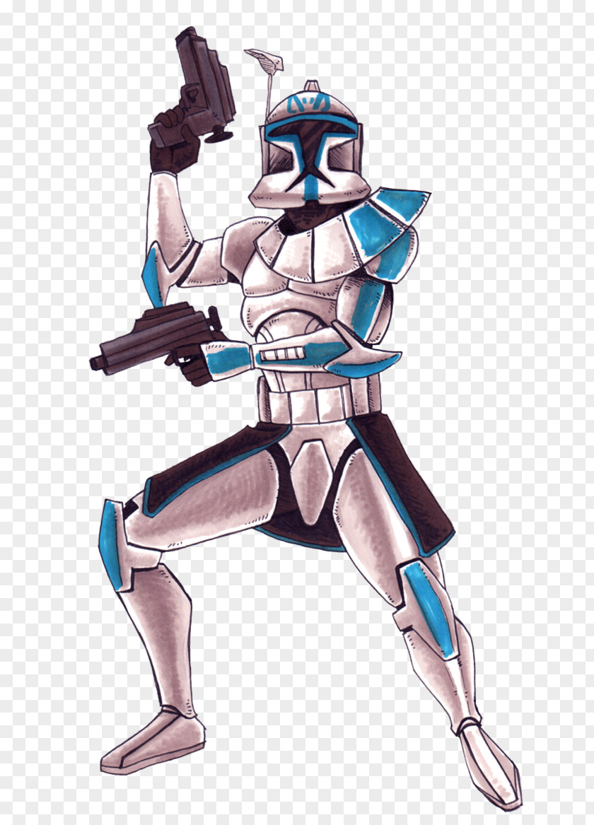 Clone Captain Rex Trooper Star Wars: The Wars Commander Cody PNG