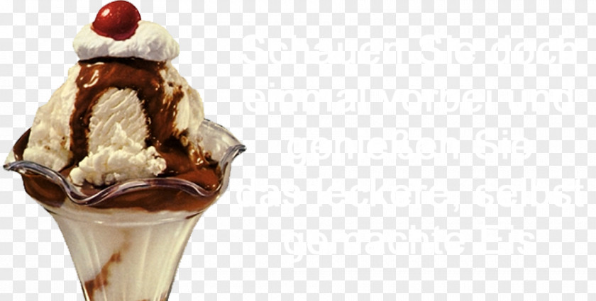 Ice Cream Glass Sundae Cones Fudge Milkshake PNG