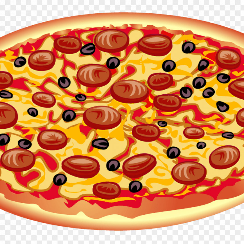 Pizza New York-style Clip Art Pepperoni Sicilian PNG