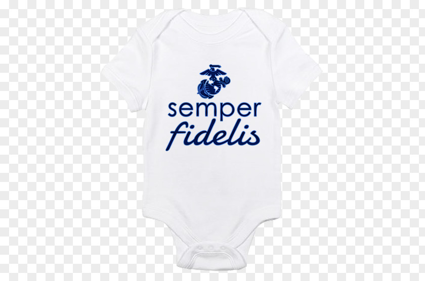 Semper Fidelis Baby & Toddler One-Pieces T-shirt Blue Infant PNG