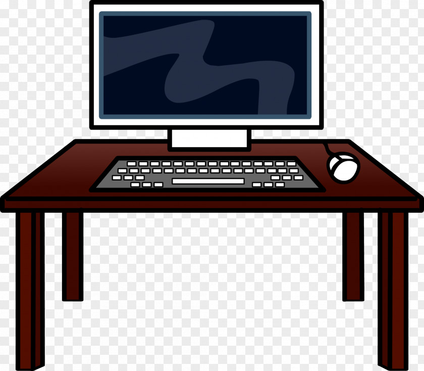 Computer Desk Office PNG