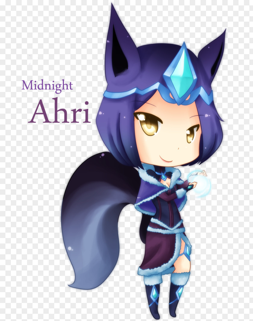 League Of Legends Ahri Nine-tailed Fox Fan Art PNG