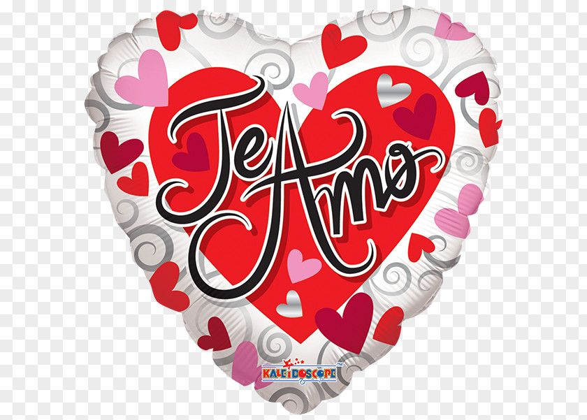 Te Quiero Cerquita Toy Balloon Love Frutasweet Valentine's Day Birthday PNG