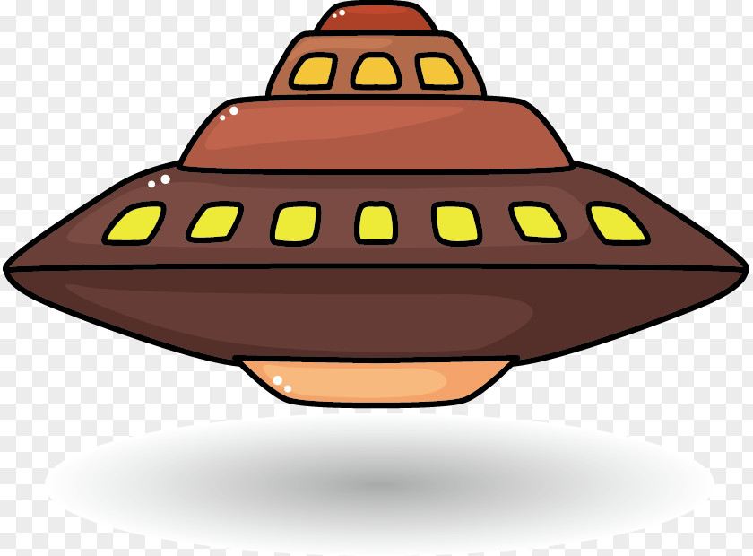 UFO Cartoon Unidentified Flying Object Spacecraft Clip Art PNG