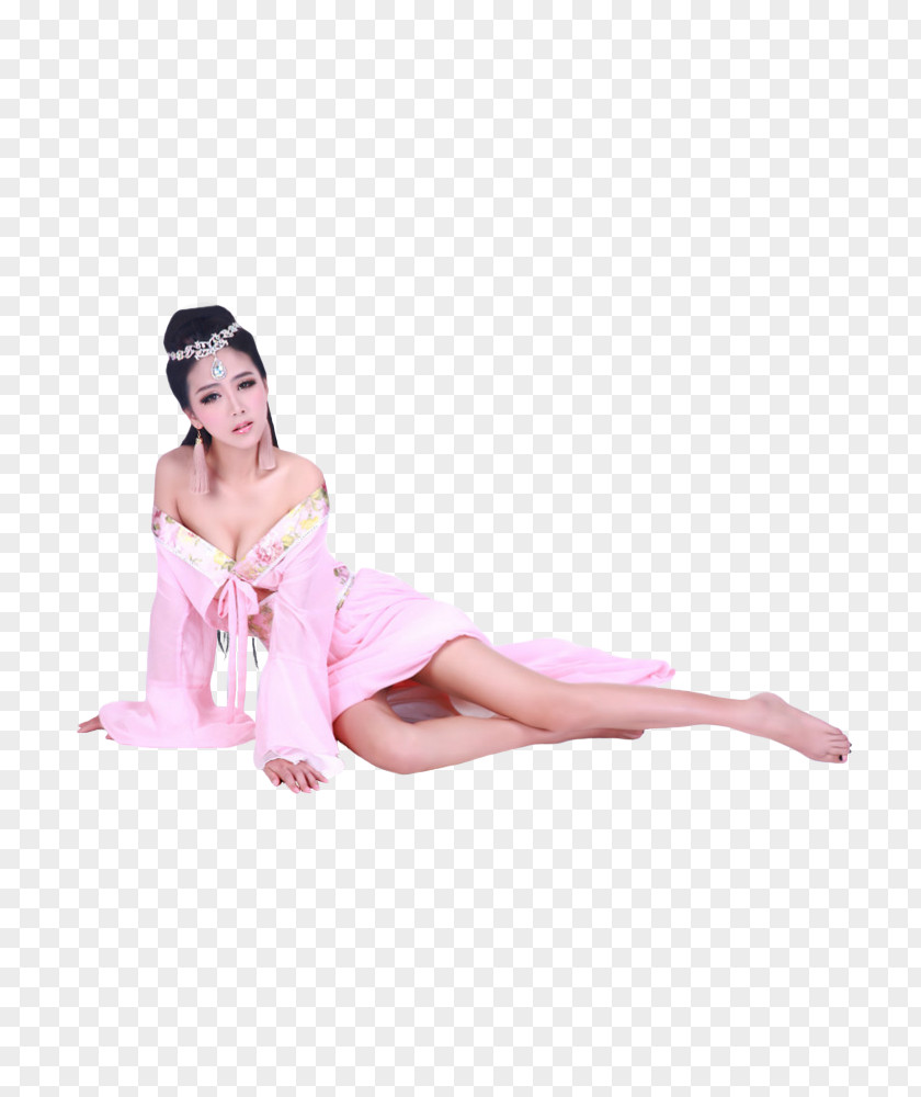 美女 Hanfu Clothing Dance Skirt Taobao PNG