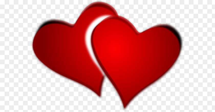 Red Hearts Heart Clip Art PNG