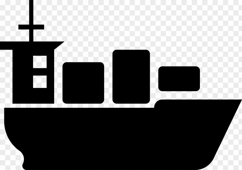 Svg Maritime Transport Cargo Ship PNG
