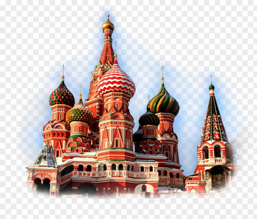 Church Saint Basil's Cathedral Red Square Moscow Kremlin PNG