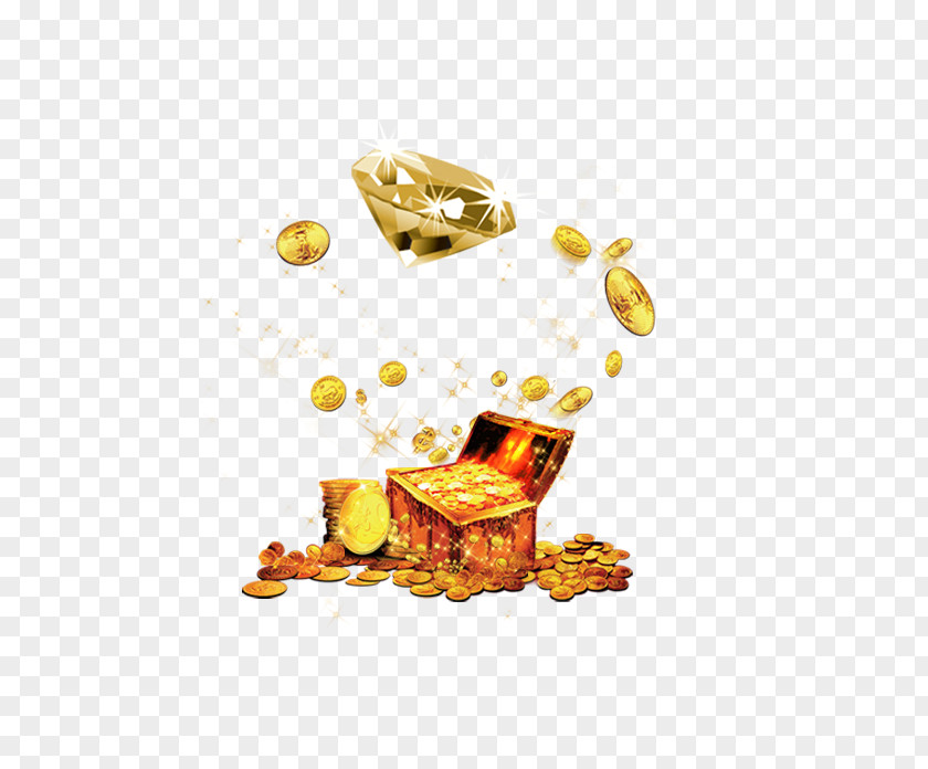 Gold Diamond Computer File PNG file, Diamonds and chest clipart PNG