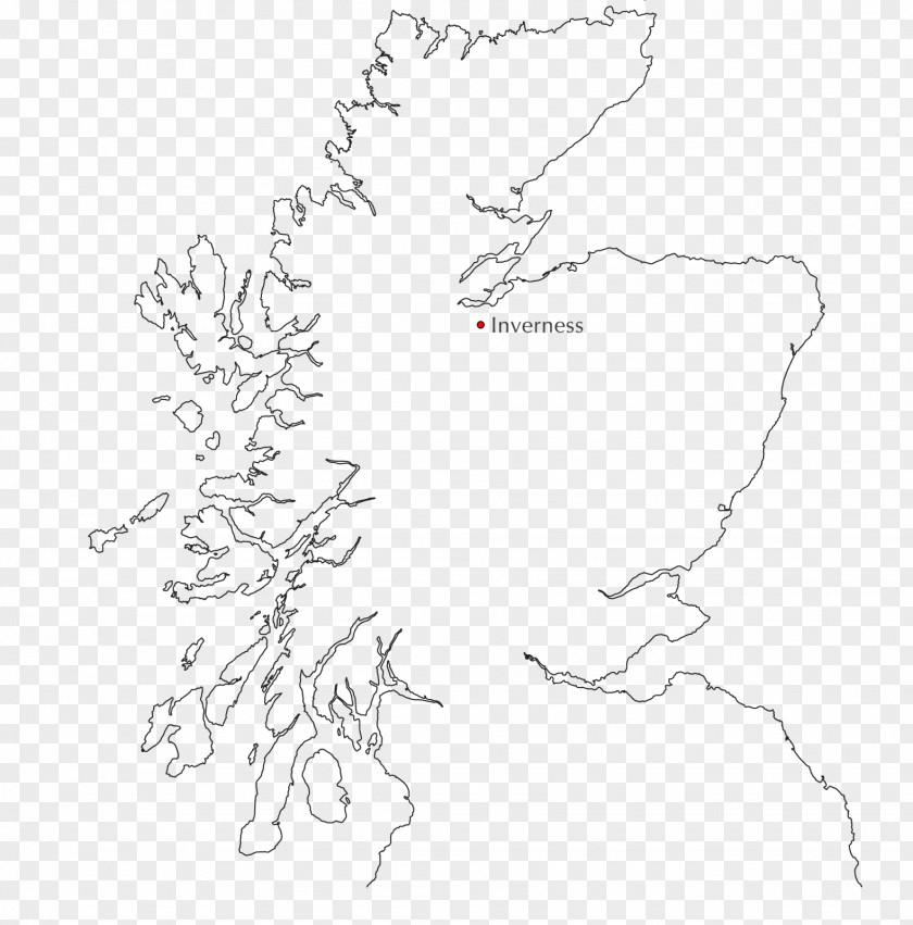 Map World Scottish Highlands Mapa Polityczna Administrative Division PNG