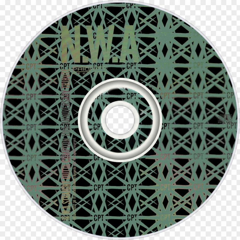 Straight Outta Compton Symmetry Circle Wheel Pattern PNG