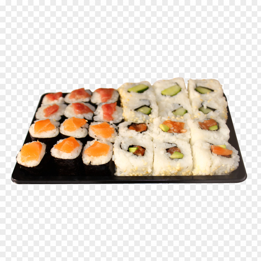 Sushi California Roll Gimbap Canapé Side Dish PNG
