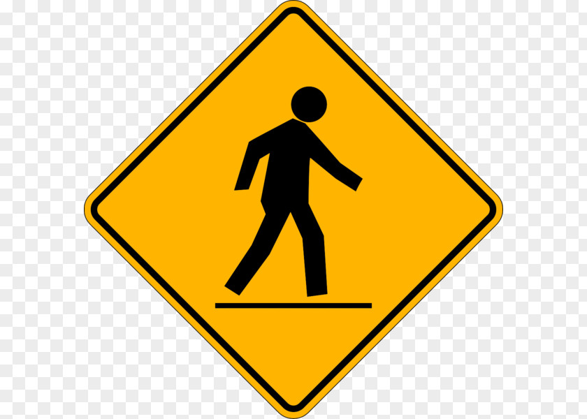 Traffic Light Pedestrian Crossing Warning Sign Clip Art PNG