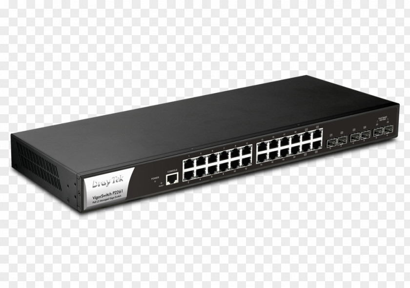 Vigor Network Switch Power Over Ethernet Gigabit Small Form-factor Pluggable Transceiver PNG