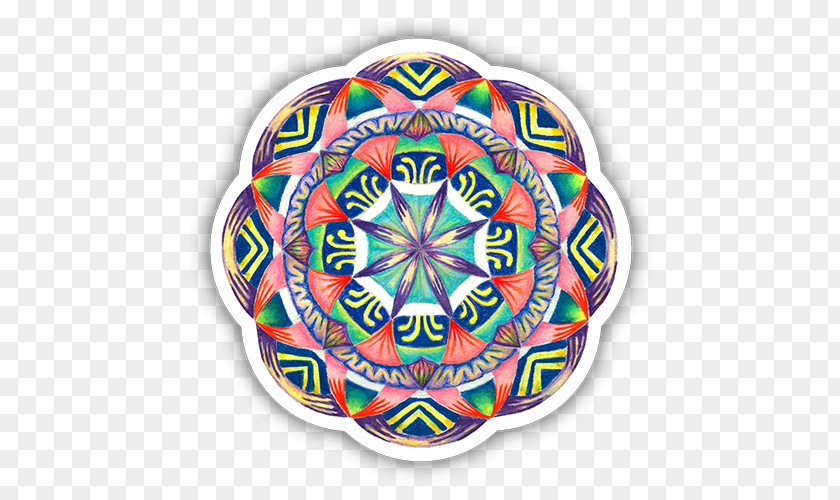 Yoga Mandala Concept Sticker Craft Magnets Top 40 PNG