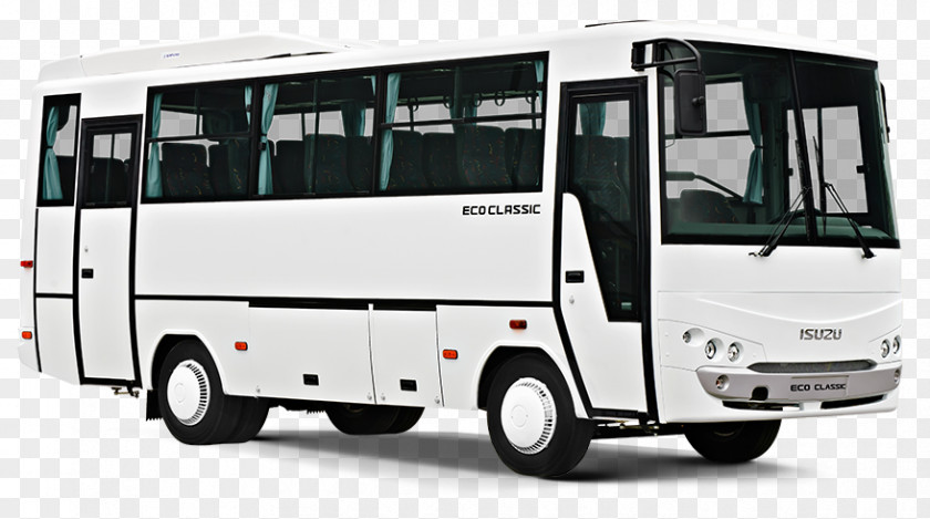 Bus Isuzu Motors Ltd. Turquoise Commercial Vehicle PNG