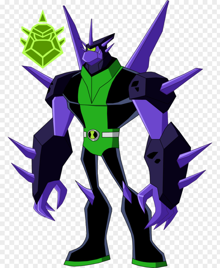 Crystalline Body Ben 10 Drawing Animation Cannonbolt PNG