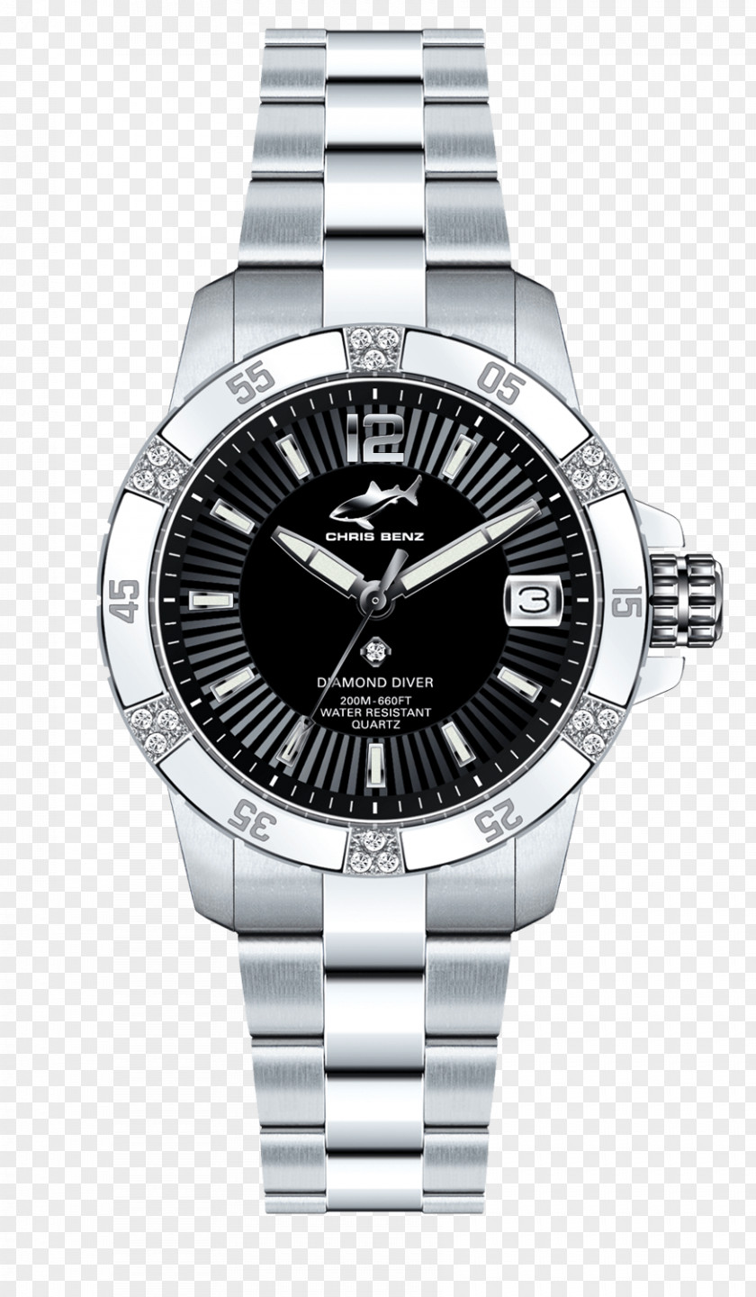 Diver Chronograph Watch Stainless Steel Jewellery PNG