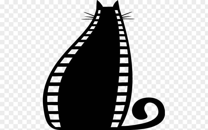 Fat Cat Line Clip Art PNG