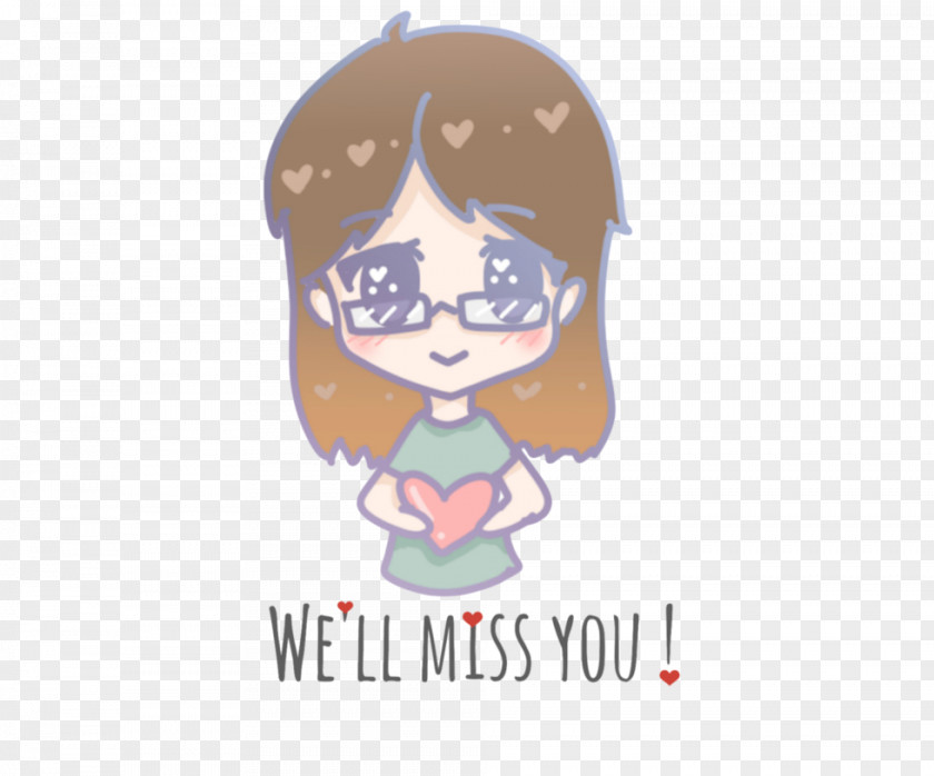 I Miss You Logo Character Font PNG