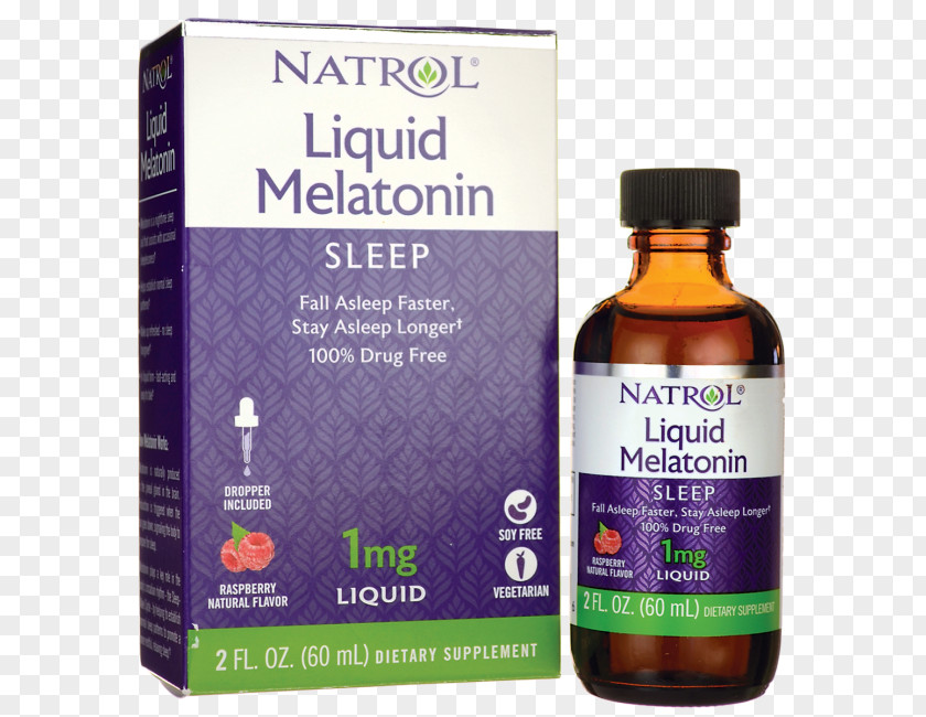 Melatonin Dietary Supplement Sleep Liquid Relógio Biológico PNG