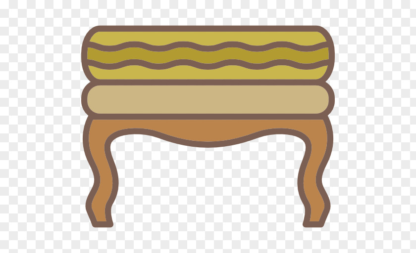 Ottoman Table Furniture Chair PNG